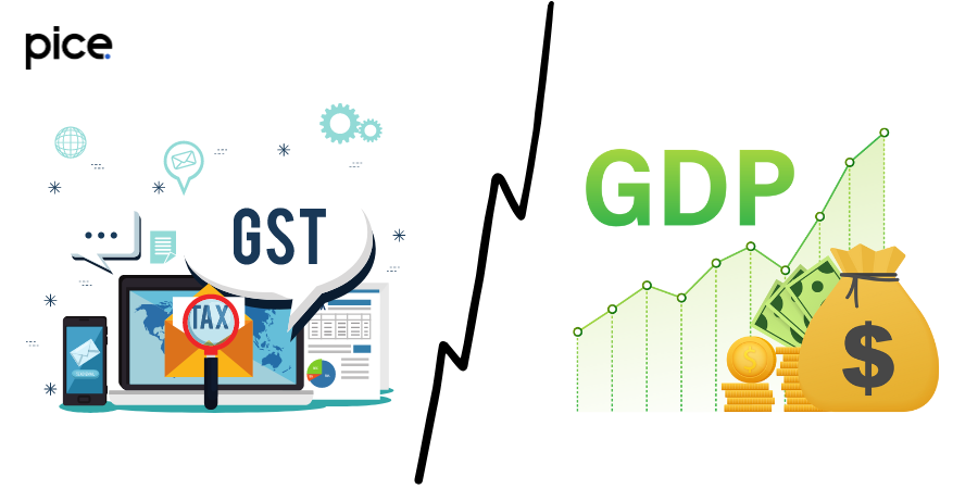 difference between gst and gdp